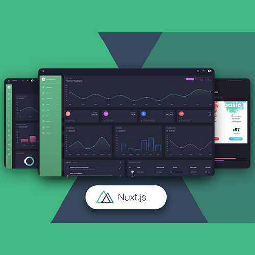 Nuxt Black Dashboard PRO