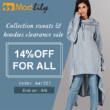 14% off code for sweats & hoodies