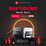 Black Friday Deals Days: Save Up to $700 on Roborock S8 MaxV Ultra