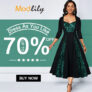Dress As You Like: UP TO 70% OFF!