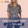 Fashion New Tops,Up To 75% Off