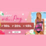 Happy Mother’s Day: 2nd 10% off; 3rd 20% off; 4th 45% off