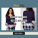 Modlily 2020 Hot Sale Tops: UP TO 45% OFF!