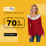 Modlily Christmas Tops for YOU: UP TO 70% OFF!