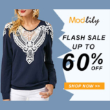 Modlily Flash Sale: UP TO 60% OFF!