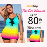 Modlily Plus Size Swimwear: UP TO 80% OFF!