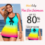 Modlily Plus Size Swimwear: UP TO 80% OFF!
