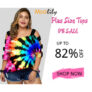 Modlily Plus-size Tops Sale: UP TO 82% OFF!