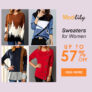 Modlily Sweaters for Women: UP TO 57% OFF!