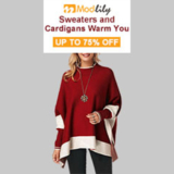 Sweaters and Cardigans Warm You,Up To 75% Off
